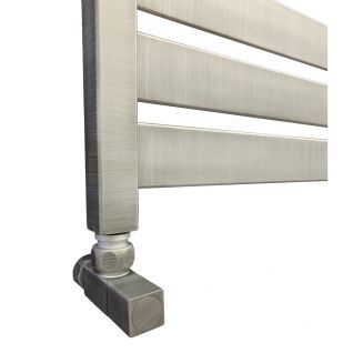 Полотенцесушитель водяной ПК Ника Modern ЛМ 7 Matt Antique Silver Люкс