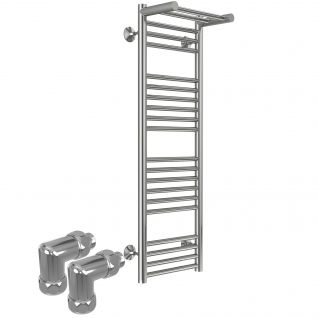 Полотенцесушитель водяной Terminus Аврора с полкой