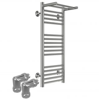 Полотенцесушитель водяной Terminus Аврора с полкой