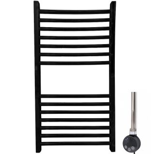 Полотенцесушитель электрический Ника Modern ЛМ 2 черный матовый
