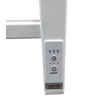 Полотенцесушитель Электрический с/т GROIS Alex GR-102 П8 RAL9016 U белый