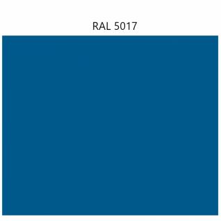 Полотенцесушитель электрический Terma Vipera 1230x500 синий матовый, RAL 5017 (Traffic blue)