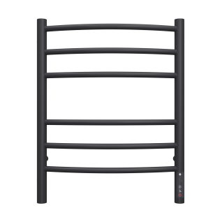 Полотенцесушитель электрический Terminus Классик КС черный, RAL 9005