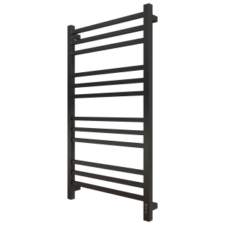 Полотенцесушитель электрический Grois Alex GR-104 500/1000 П12 RAL9005 U черный матовый