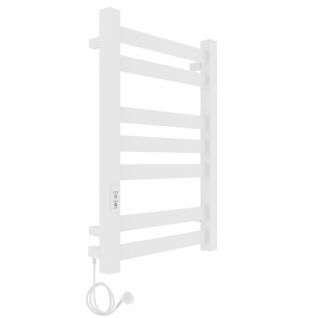 Полотенцесушитель электрический Laris Гефест ЧК П7 50х80 белый матовый
