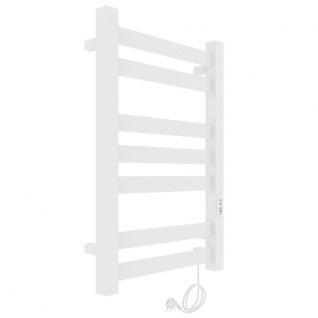 Полотенцесушитель электрический Laris Гефест ЧК П7 50х80 белый матовый