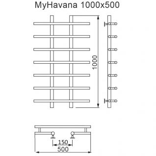 Полотенцесушитель электрический Myfrea MyHavana