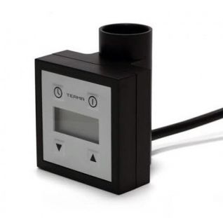 Комплект блок управления KTX 3 MU черный с Terma-split 600W, спиральный кабель с вилкой