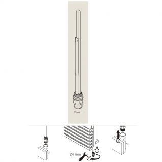 Комплект блок управления KTX 4 MS черный с Terma-split 600W, (под скрытую проводку)