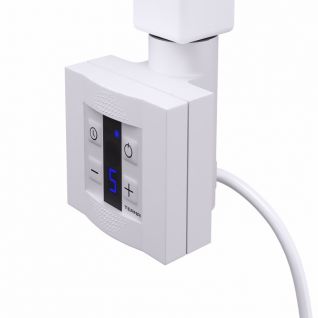 Комплект блок управления KTX 4 U белый с Terma-split 600W, спиральный кабель с вилкой