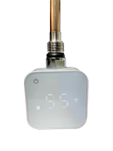 Электрический ТЭН LUX-04М-300 с дисплеем и таймером (сенсор) 300W белый						