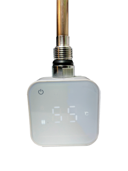 Электрический ТЭН LUX-04М-300 с дисплеем и таймером (сенсор) 300W белый						