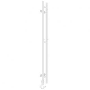 Полотенцесушитель электрический Laris Прайм Дуэт ЧК 1200х80 (Круг) белый