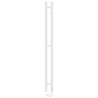 Полотенцесушитель электрический Laris Прайм Дуэт ЧК 1200х80 (Круг) белый