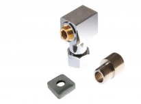 Американка для полотенцесушителя  угл 3/4" x 1/2"  г/ш  (квадрат) SMT 549-2SCH040504C