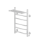 Полотенцесушитель электрический Ника Way-3  Универсальный с полкой белый матовый