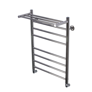 Полотенцесушитель водяной Comfysan Luce с полкой, хром