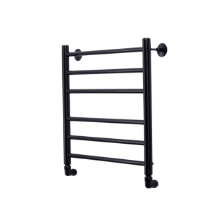 Полотенцесушитель водяной Comfysan Luce, черный матовый