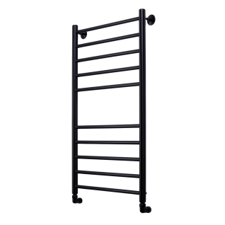 Полотенцесушитель водяной Comfysan Luce, черный матовый