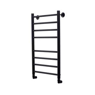 Полотенцесушитель водяной Comfysan Luce, черный матовый