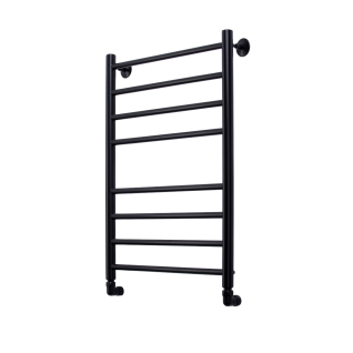 Полотенцесушитель водяной Comfysan Luce, черный матовый