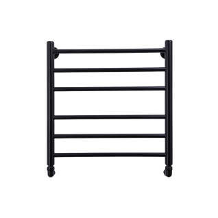 Полотенцесушитель водяной Comfysan Luce, черный матовый