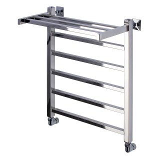 Полотенцесушитель водяной Comfysan Marte-K с полкой, хром