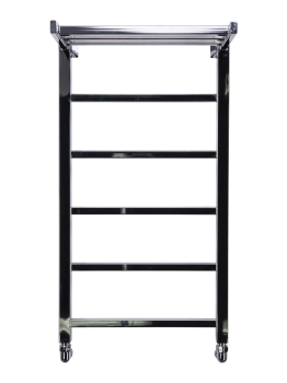 Полотенцесушитель водяной Comfysan Marte-K с полкой, хром