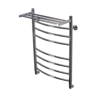 Полотенцесушитель водяной Comfysan Noumi с полкой, хром