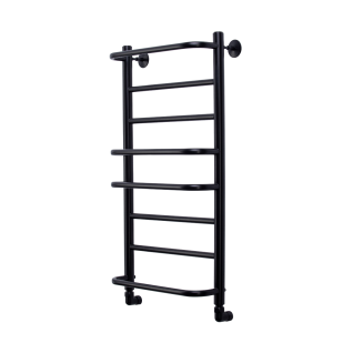 Полотенцесушитель водяной Comfysan Puro, черный матовый