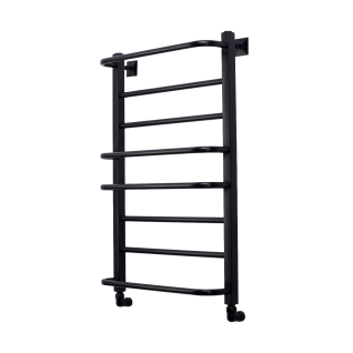 Полотенцесушитель водяной Comfysan Puro-K, черный матовый