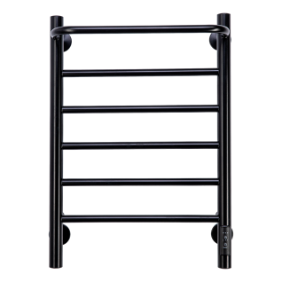 Полотенцесушитель электрический с/т Comfysan Capri с полкой, черный