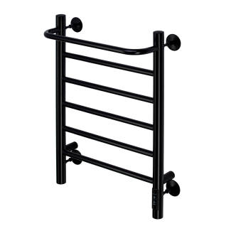 Полотенцесушитель электрический с/т Comfysan Capri с полкой, черный