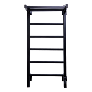 Полотенцесушитель электрический с/т Comfysan Marte-K с полкой, черный