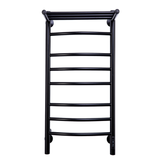 Полотенцесушитель электрический с/т Comfysan Noumi с полкой, черный