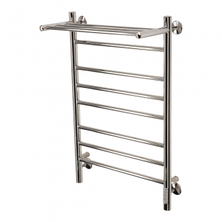 Полотенцесушитель электрический с/т Comfysan Luce с полкой, хром