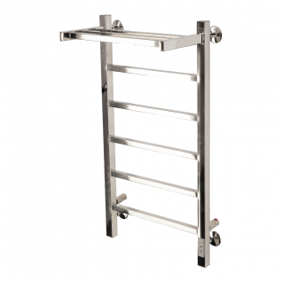 Полотенцесушитель электрический с/т Comfysan Marte-K с полкой, хром