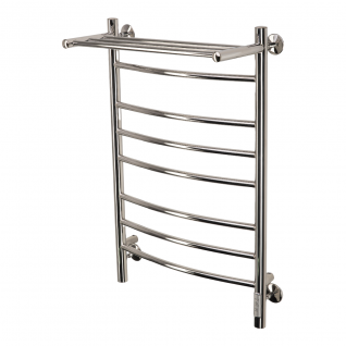 Полотенцесушитель электрический с/т Comfysan Noumi с полкой, хром