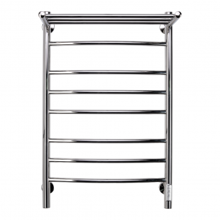 Полотенцесушитель электрический с/т Comfysan Noumi с полкой, хром