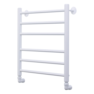 Полотенцесушитель водяной Comfysan Luce, белый матовый