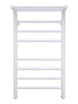 Полотенцесушитель водяной Comfysan Luce с полкой, белый