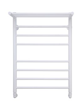 Полотенцесушитель водяной Comfysan Luce с полкой, белый