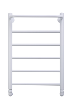 Полотенцесушитель водяной Comfysan Capri с полкой, белый матовый
