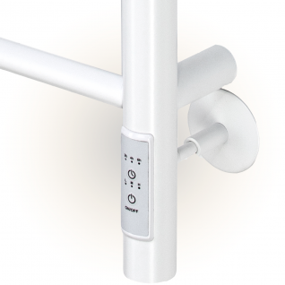 Полотенцесушитель электрический с/т Comfysan Capri с полкой, белый