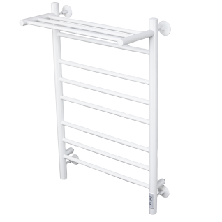 Полотенцесушитель электрический с/т Comfysan Luce с полкой, белый
