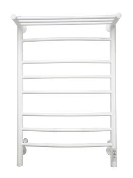 Полотенцесушитель электрический с/т Comfysan Noumi с полкой, белый