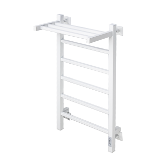 Полотенцесушитель электрический с/т Comfysan Marte-K с полкой, белый