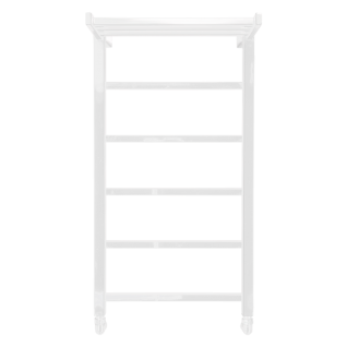 Полотенцесушитель водяной Comfysan Marte-K с полкой, белый