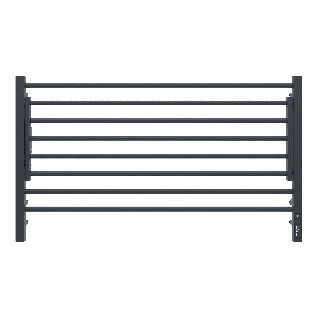 Полотенцесушитель электрический КС TERMINUS Горизонт П8 черный муар