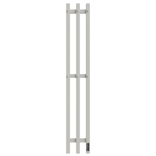 Полотенцесушитель Электрич. с/т GROIS TRIO GR-128 190х1200 П3 RAL 9016 R белый матовый